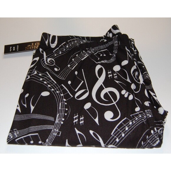 Plus Size Musical Note Leggings | Music Note, Music‎ Notes - Picture 9 of 12